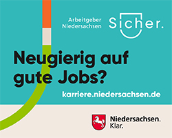 Logo: Zur Startseite des Karriereportal Niedersachsen - Arbeitgeber mit Vielfalt