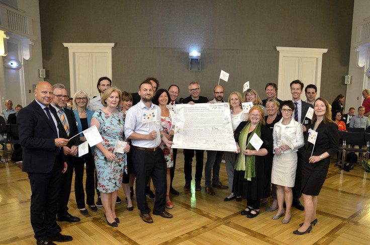 Gruppenbild zur vierten Diversity Tag in Oldenburg