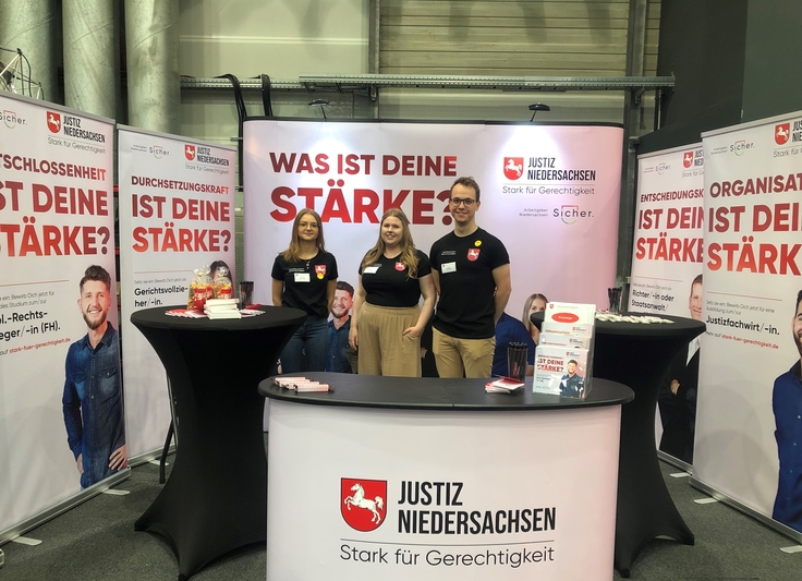 Messestand "job4u" 2022