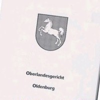 Schmuckgrafik, Logo des Landes Niedersachsen mit dem Schriftzug Oberlandesgericht Oldenburg